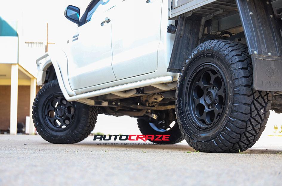 TOYOTA HILUX N70 4WD DIRTY HARRY TEXTURED BLACK